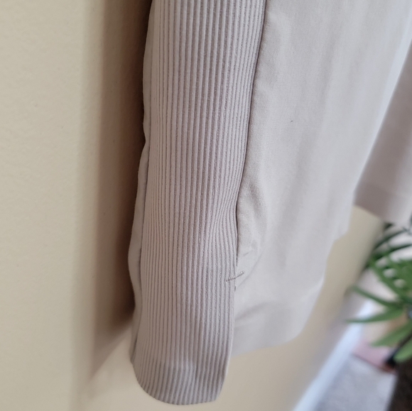 Athleta | Brooklyn Mid-Rise Ankle Athleisure Pants Abalone Cream Size 0 - Picture 4 of 6